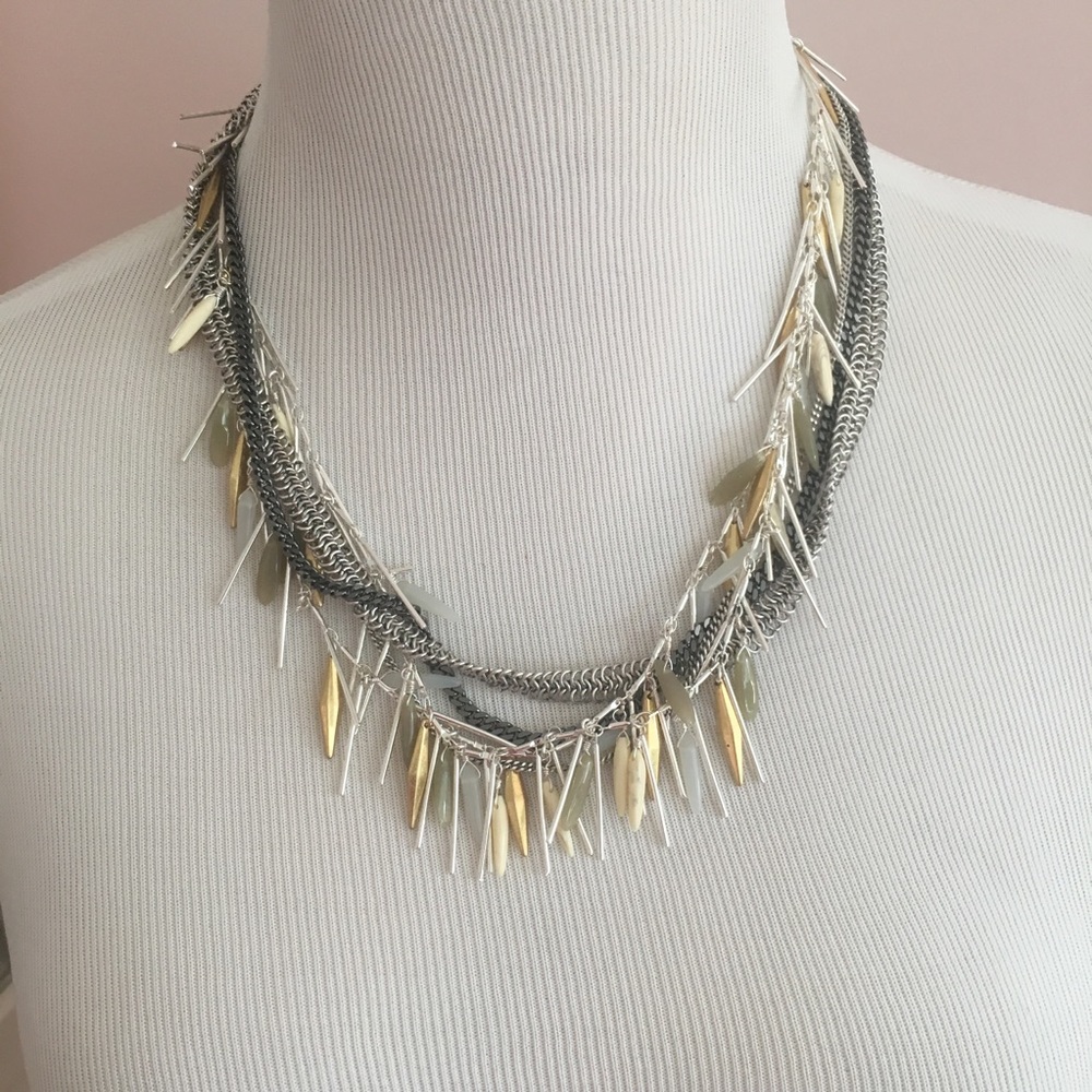 Stella and Dot Freya Fringe Necklace